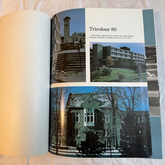 QUEEN'S UNIVERSITY TRICOLOUR Yearbook 80 1980 Mint Kingston Ontario Canada - Picture 5 of 10